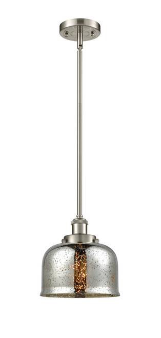 INNOVATIONS 916-1S-SN-G78 Bell 1 Light 8 inch Mini Pendant Brushed Satin Nickel