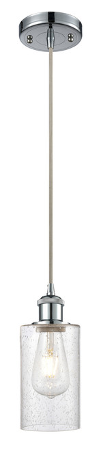 INNOVATIONS 516-1P-PC-G804 Clymer 1 3.875 inch Mini Pendant Polished Chrome