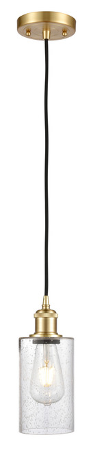 INNOVATIONS 516-1P-SG-G804 Clymer 1 3.875 inch Mini Pendant Satin Gold