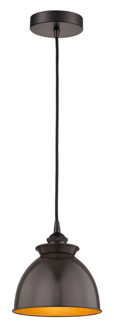 INNOVATIONS 616-1P-OB-M14-OB Adirondack 1 Light Mini Pendant part of the Edison Collection Oil Rubbed Bronze