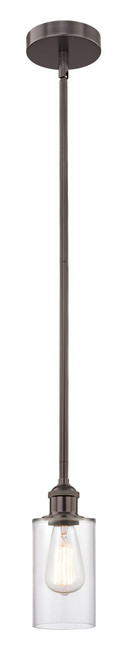 INNOVATIONS 616-1S-OB-G802 Clymer 1 Light 3.875 inch Mini Pendant Oil Rubbed Bronze