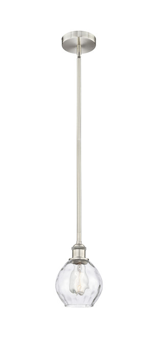 INNOVATIONS 616-1S-SN-G362 Waverly 1 Light 6 inch Mini Pendant Brushed Satin Nickel