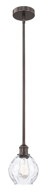 INNOVATIONS 616-1S-OB-G362 Waverly 1 Light 6 inch Mini Pendant Oil Rubbed Bronze