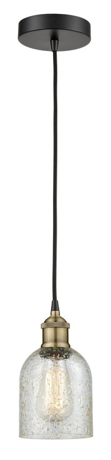 INNOVATIONS 616-1P-BAB-G259 Caledonia 1 5 inch Mini Pendant Black Antique Brass