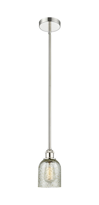 INNOVATIONS 616-1S-PN-G259 Caledonia 1 Light 5 inch Mini Pendant Polished Nickel