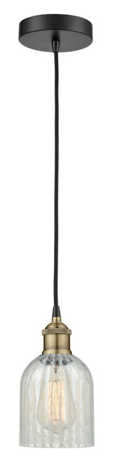 INNOVATIONS 616-1P-BAB-G2511 Caledonia 1 5 inch Mini Pendant Black Antique Brass