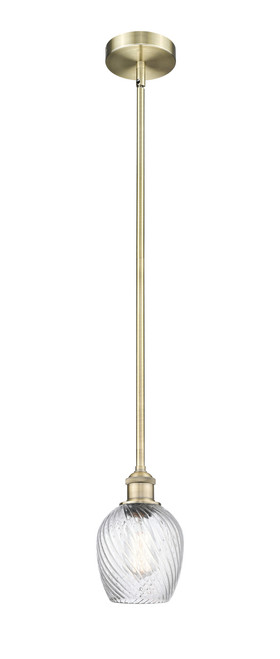 INNOVATIONS 616-1S-AB-G292 Salina 1 Light 5 inch Mini Pendant Antique Brass