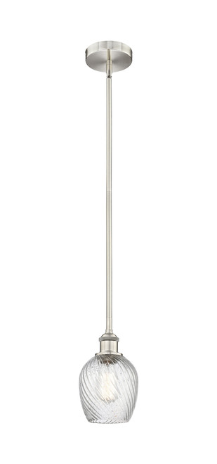 INNOVATIONS 616-1S-SN-G292 Salina 1 Light 5 inch Mini Pendant Brushed Satin Nickel