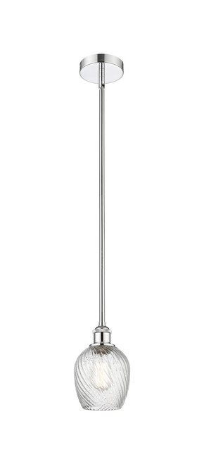 INNOVATIONS 616-1S-PC-G292 Salina 1 Light 5 inch Mini Pendant Polished Chrome