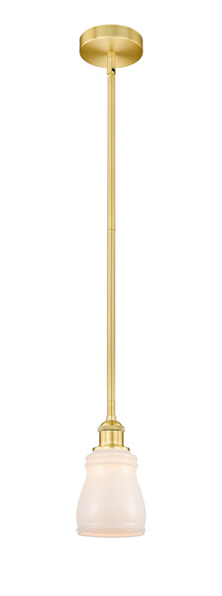 INNOVATIONS 616-1S-SG-G391 Ellery 1 Light 4.5 inch Mini Pendant Satin Gold