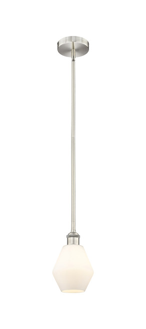 INNOVATIONS 616-1S-SN-G651-6 Cindyrella 1 Light 6 inch Mini Pendant Brushed Satin Nickel