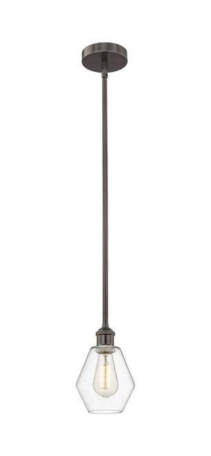INNOVATIONS 616-1S-OB-G652-6 Cindyrella 1 Light 6 inch Mini Pendant Oil Rubbed Bronze