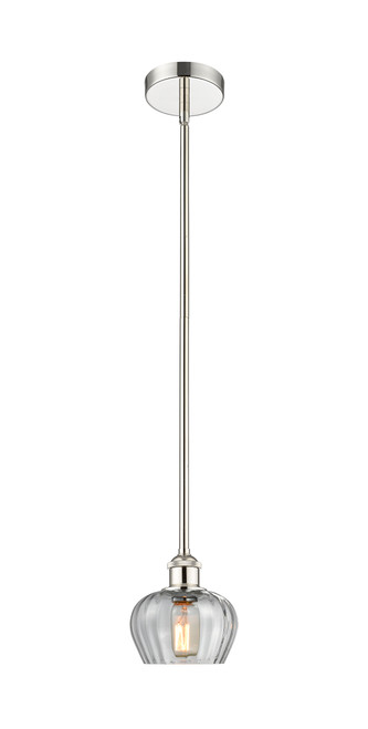 INNOVATIONS 616-1S-PN-G92 Fenton 1 Light 6.5 inch Mini Pendant Polished Nickel