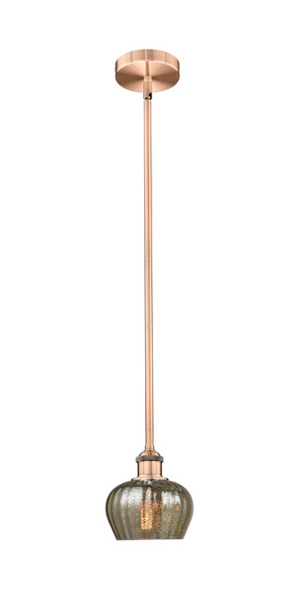 INNOVATIONS 616-1S-AC-G96 Fenton 1 Light 6.5 inch Mini Pendant Antique Copper