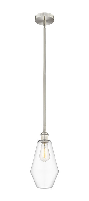 INNOVATIONS 616-1S-SN-G652-7 Cindyrella 1 Light 7 inch Mini Pendant Brushed Satin Nickel