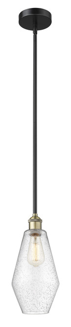 INNOVATIONS 616-1S-BAB-G654-7 Cindyrella 1 7 inch Mini Pendant Black Antique Brass