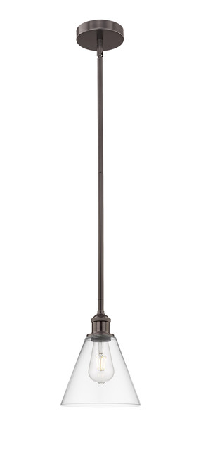 INNOVATIONS 616-1S-OB-GBC-82 Edison Cone 1 Light 8 inch Mini Pendant Oil Rubbed Bronze