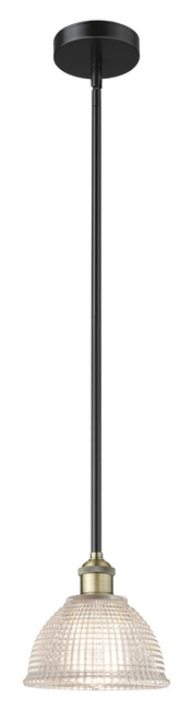 INNOVATIONS 616-1S-BAB-G422 Arietta 1 8 inch Mini Pendant Black Antique Brass
