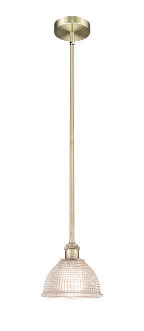 INNOVATIONS 616-1S-AB-G422 Arietta 1 Light 8 inch Mini Pendant Antique Brass