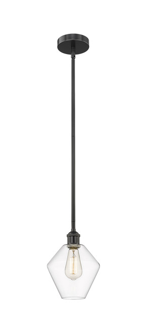 INNOVATIONS 616-1S-BK-G652-8 Cindyrella 1 Light 8 inch Mini Pendant Matte Black