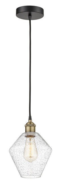 INNOVATIONS 616-1P-BAB-G654-8 Cindyrella 1 8 inch Mini Pendant Black Antique Brass
