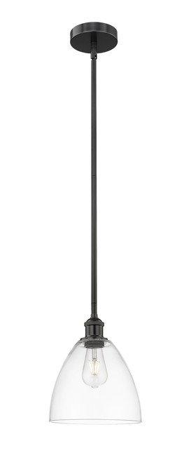 INNOVATIONS 616-1S-BK-GBD-92 Edison Dome 1 Light 9 inch Mini Pendant Matte Black