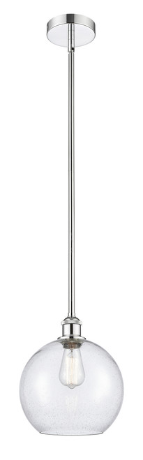 INNOVATIONS 616-1S-PC-G124-10 Athens 1 Light 10 inch Mini Pendant Polished Chrome