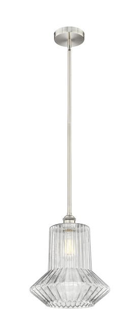 INNOVATIONS 616-1S-SN-G212 Springwater 1 Light 12 inch Mini Pendant Brushed Satin Nickel