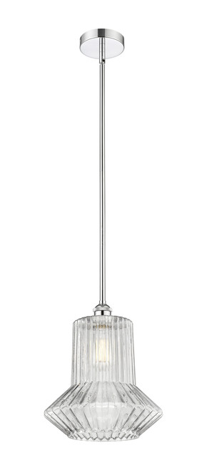 INNOVATIONS 616-1S-PC-G212 Springwater 1 Light 12 inch Mini Pendant Polished Chrome