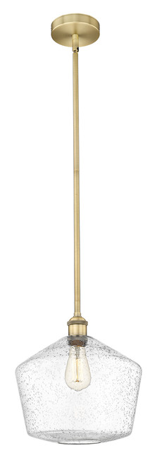 INNOVATIONS 616-1S-BB-G654-12 Cindyrella 1 Light 12 inch Mini Pendant Brushed Brass