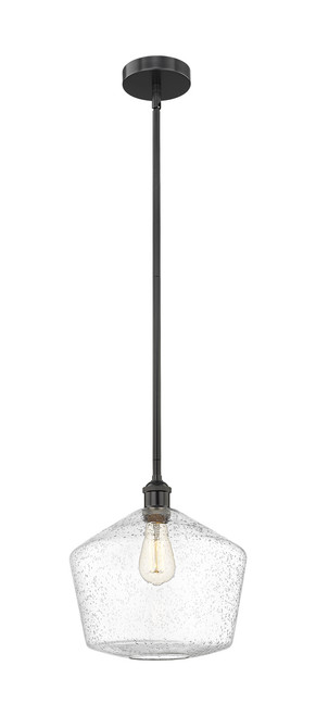 INNOVATIONS 616-1S-BK-G654-12 Cindyrella 1 Light 12 inch Mini Pendant Matte Black
