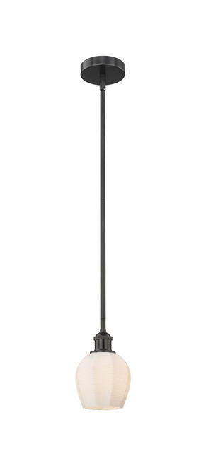 INNOVATIONS 616-1S-BK-G461-6 Norfolk 1 Light 5.75 inch Mini Pendant Matte Black