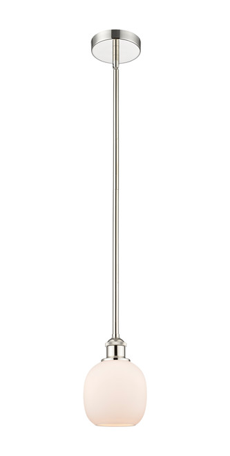 INNOVATIONS 616-1S-PN-G101 Belfast 1 Light 6 inch Mini Pendant Polished Nickel