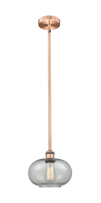 INNOVATIONS 616-1S-AC-G247 Gorham 1 Light 9.5 inch Mini Pendant Antique Copper