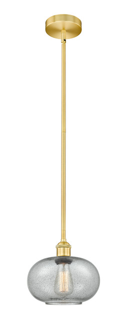 INNOVATIONS 616-1S-SG-G247 Gorham 1 Light 9.5 inch Mini Pendant Satin Gold