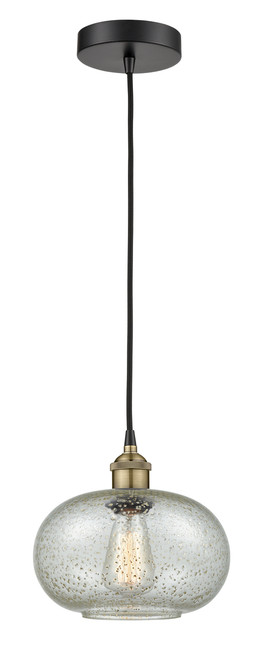 INNOVATIONS 616-1P-BAB-G249 Gorham 1 9.5 inch Mini Pendant Black Antique Brass