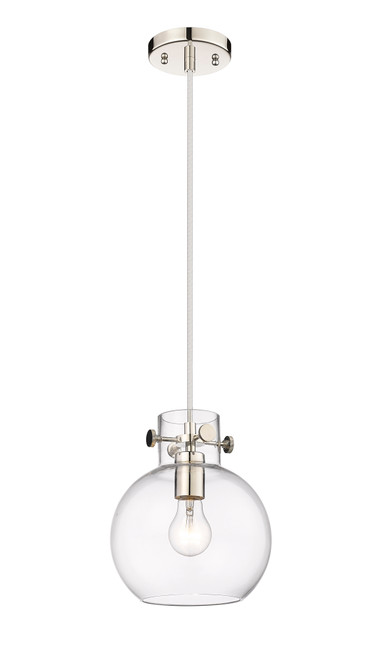 INNOVATIONS 410-1PS-PN-G410-8CL Newton Sphere 1 8 inch Mini Pendant Polished Nickel