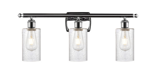 INNOVATIONS 516-3W-PC-G804 Clymer 3 26 inch Bath Vanity Light Polished Chrome