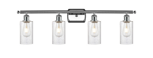 INNOVATIONS 516-4W-PC-G804 Clymer 4 36 inch Bath Vanity Light Polished Chrome