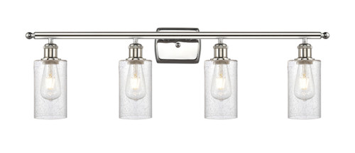 INNOVATIONS 516-4W-PN-G804 Clymer 4 36 inch Bath Vanity Light Polished Nickel