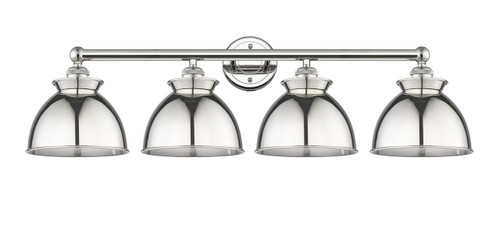 INNOVATIONS 616-4W-PN-M14-PN Adirondack 4 38 inch Bath Vanity Light Polished Nickel