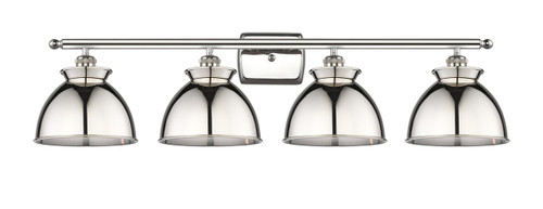 INNOVATIONS 516-4W-PN-M14-PN Adirondack 4 38 inch Bath Vanity Light Polished Nickel
