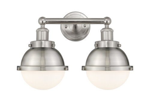 INNOVATIONS 616-2W-SN-HFS-61-SN Hampden 2 Light 17.875 inch Bath Vanity Light Brushed Satin Nickel