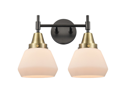 INNOVATIONS 447-2W-BAB-G171 Caden 2 Light 16 inch Bath Vanity Light Black Antique Brass