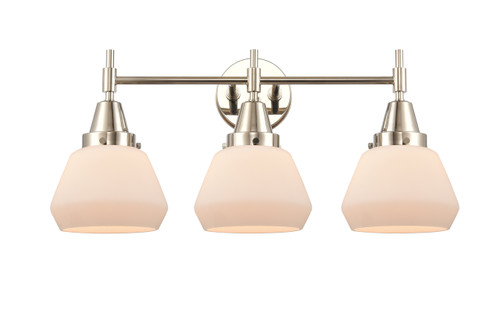 INNOVATIONS 447-3W-PN-G171 Caden 3 Light 25 inch Bath Vanity Light Polished Nickel