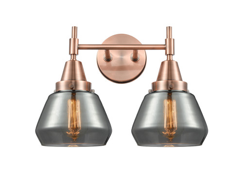 INNOVATIONS 447-2W-AC-G173 Caden 2 Light 16 inch Bath Vanity Light Antique Copper
