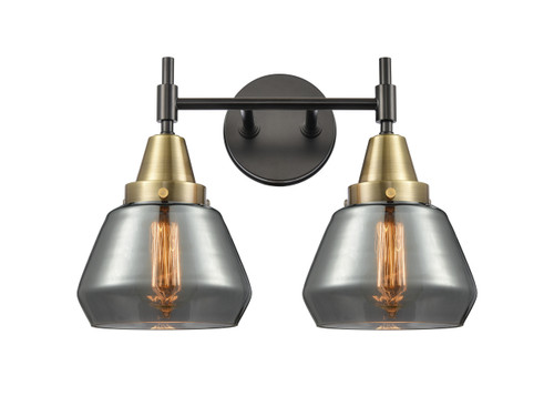 INNOVATIONS 447-2W-BAB-G173 Caden 2 Light 16 inch Bath Vanity Light Black Antique Brass