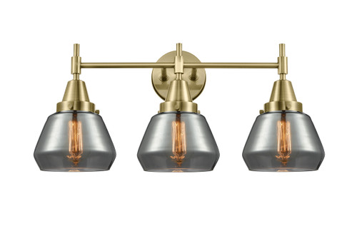 INNOVATIONS 447-3W-AB-G173 Caden 3 Light 25 inch Bath Vanity Light Antique Brass
