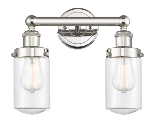 INNOVATIONS 616-2W-PN-G312 Dover 2 15.5 inch Bath Vanity Light Polished Nickel