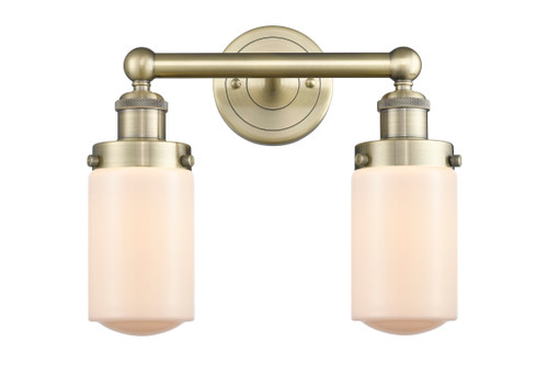 INNOVATIONS 616-2W-AB-G311 Dover 2 15.5 inch Bath Vanity Light Antique Brass